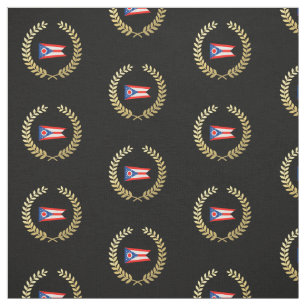 Tecido Bandeira do estado de bandeira de Ohio