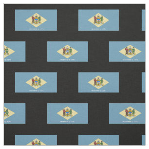 Tecido Bandeira do estado de Delaware
