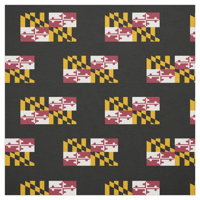 Tecido Bandeira do estado de Maryland (Modelo)