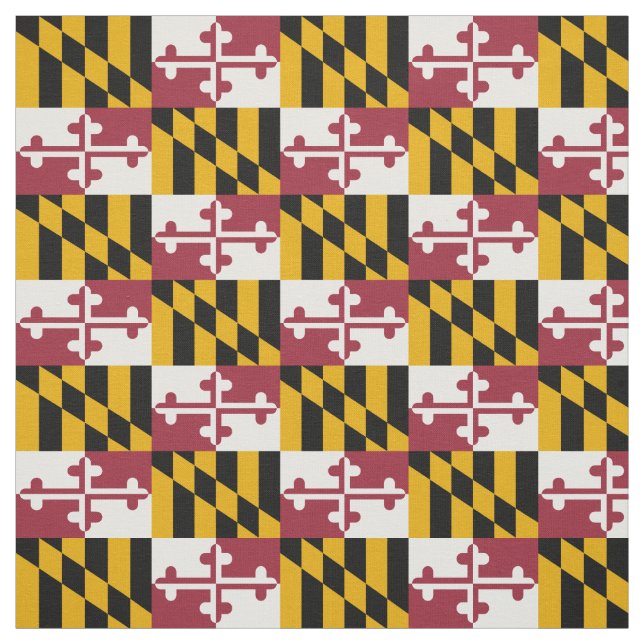 Tecido Bandeira do Estado de Maryland (Modelo)