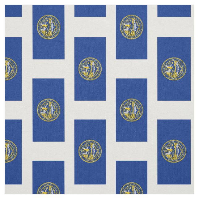 Tecido Bandeira do estado de Nebraska (Modelo)