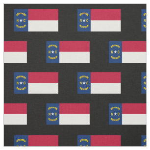 Tecido Bandeira do estado de North Carolina