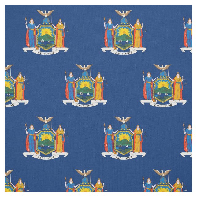 Tecido Bandeira do Estado de Nova York (Modelo)