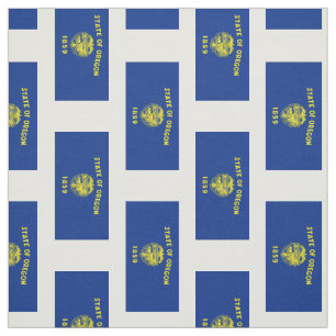 Tecido Bandeira do estado de Oregon
