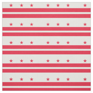 Tecido Bandeira do Estado de Washington DC