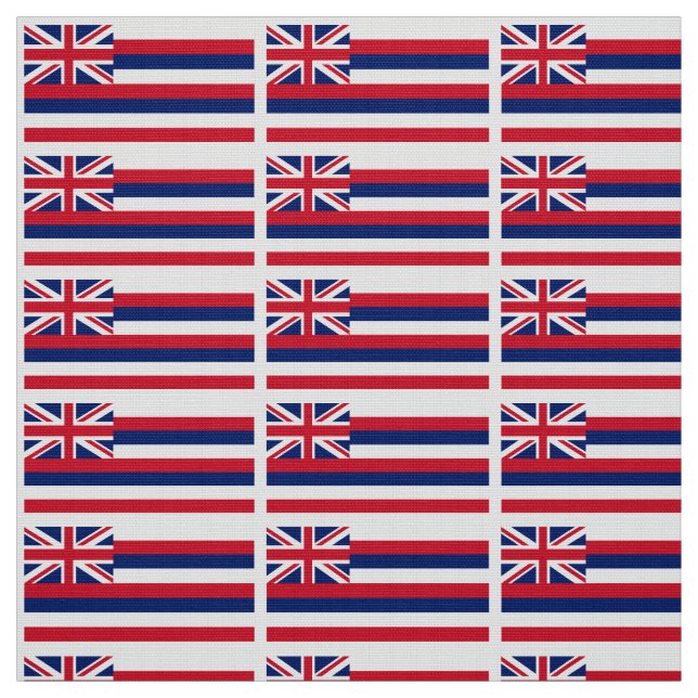 Tecido Bandeira do Estado do Havaí (Modelo)
