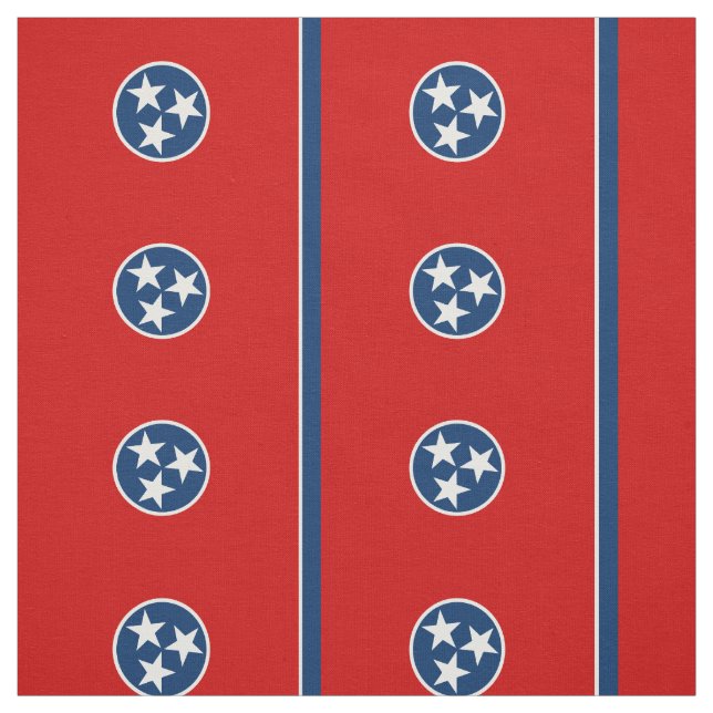 Tecido Bandeira do Estado do Tennessee (Modelo)
