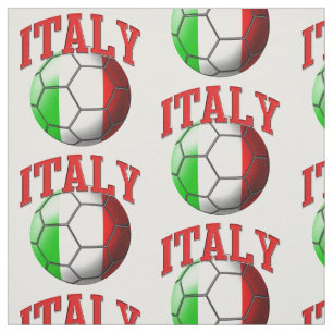 Tecido Bandeira do futebol italiano