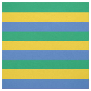 Tecido Bandeira do Gabão