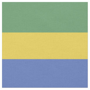 Tecido Bandeira do Gabão