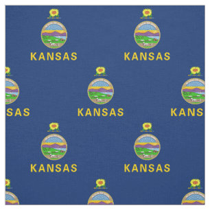 Tecido Bandeira do Kansas