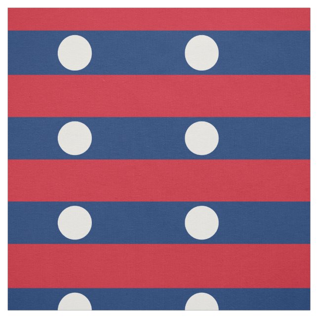 Tecido Bandeira do Laos (Modelo)