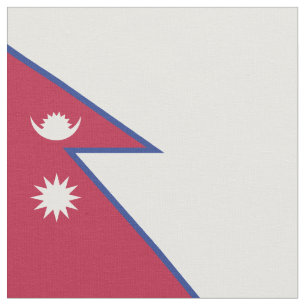 Tecido Bandeira do Nepal