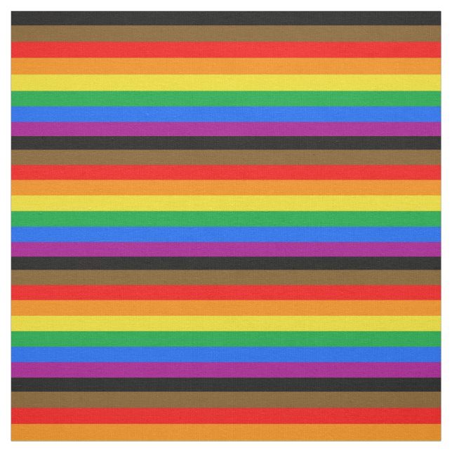 Tecido Bandeira do Orgulho Arco-íris da Filadélfia (Modelo)