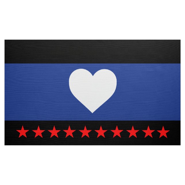 Tecido Bandeira do Orgulho do Pé (Jarda)