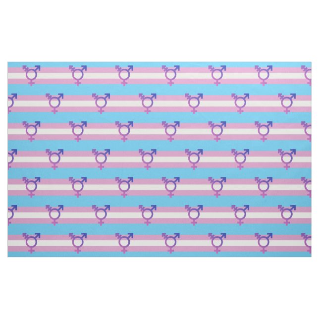 Tecido Bandeira do orgulho do transporte (Fat Quarter)
