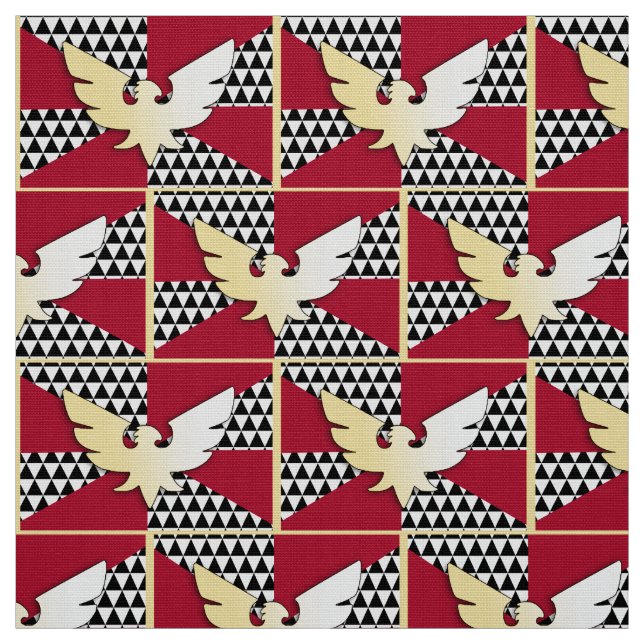 Tecido Bandeira do Orgulho Drag (Modelo)