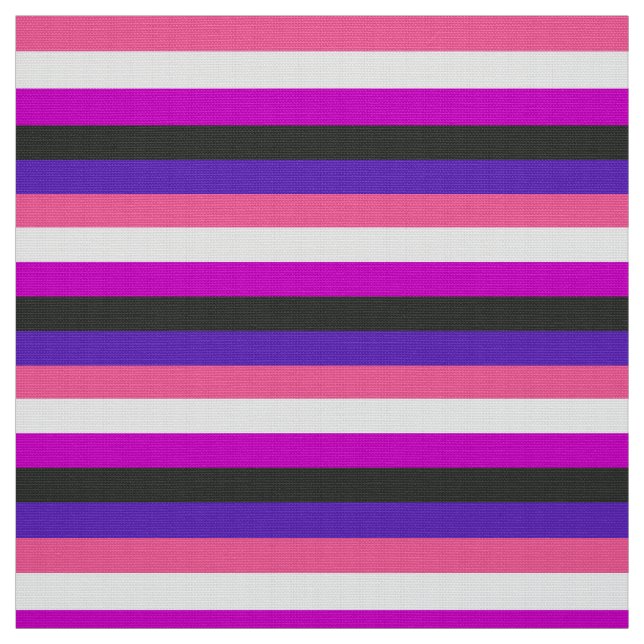 Tecido Bandeira do Orgulho Genderfluid (Modelo)