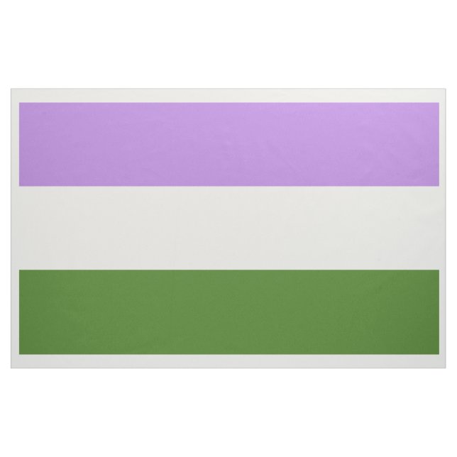 Tecido Bandeira do Orgulho Genderqueer (Jarda)