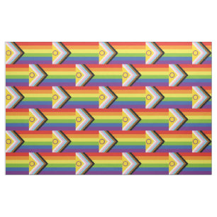 Tecido Bandeira do orgulho intersexo SlipperyJoe's fundo