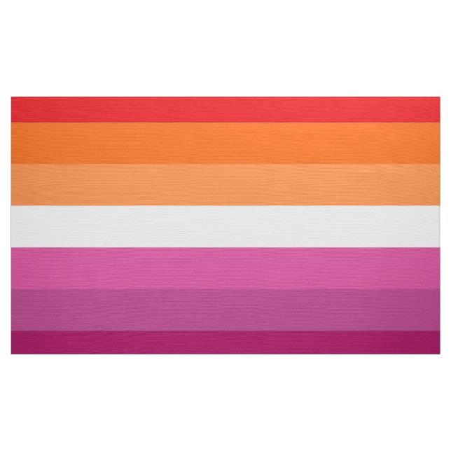 Tecido Bandeira do Orgulho Lésbico (Jarda)