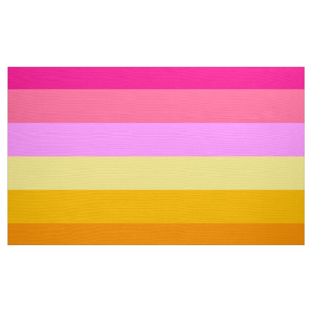 Tecido Bandeira do Orgulho Lésbico (Amanhecer) (Jarda)