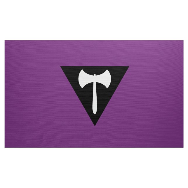 Tecido Bandeira do Orgulho Lésbico Labrys (Jarda)