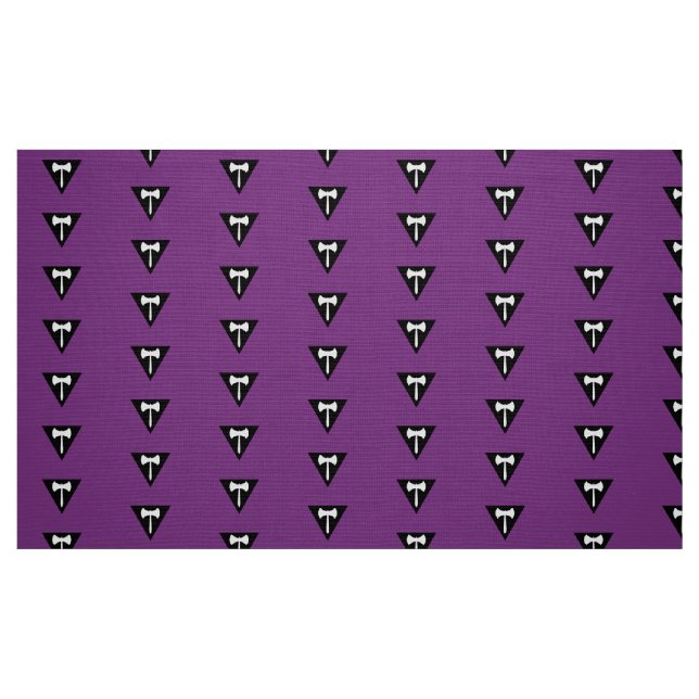 Tecido Bandeira do Orgulho Lésbico Machado Roxo (Fat Quarter)