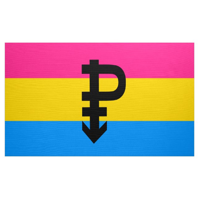 Tecido Bandeira do Orgulho Pansexual (Jarda)