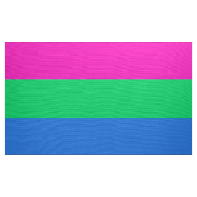 Tecido Bandeira do Orgulho Polissexual (Jarda)