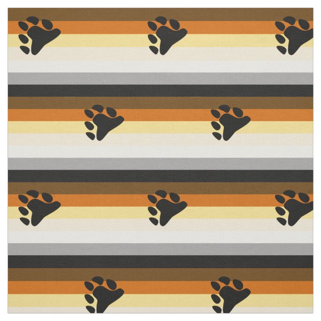 Tecido Bandeira do Orgulho Urso (Modelo)