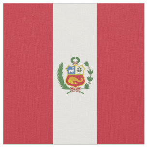 Tecido Bandeira do Peru