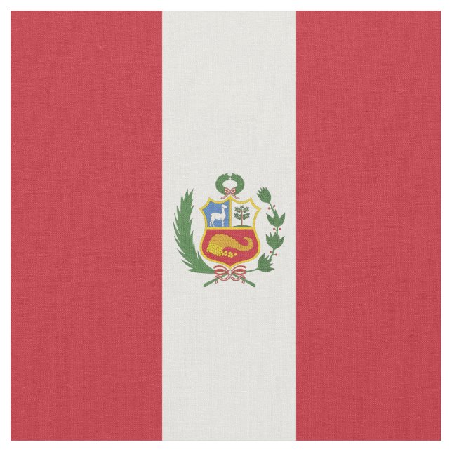 Tecido Bandeira do Peru (Detalhe)