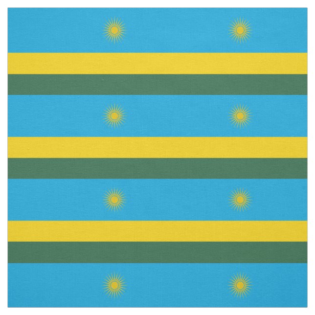 Tecido Bandeira do Ruanda (Modelo)