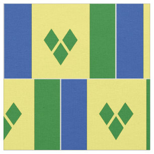 Tecido Bandeira do St. Vincent