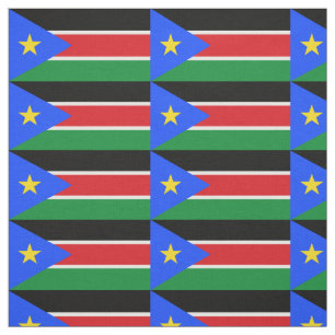 Tecido Bandeira do Sudão do Sul