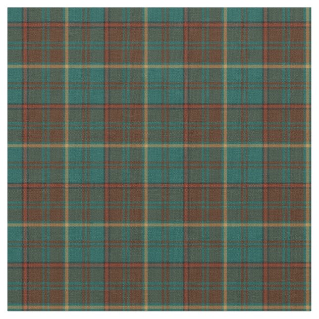 Tecido Bandeira do Tartan de Ontário Canadá (Detalhe)