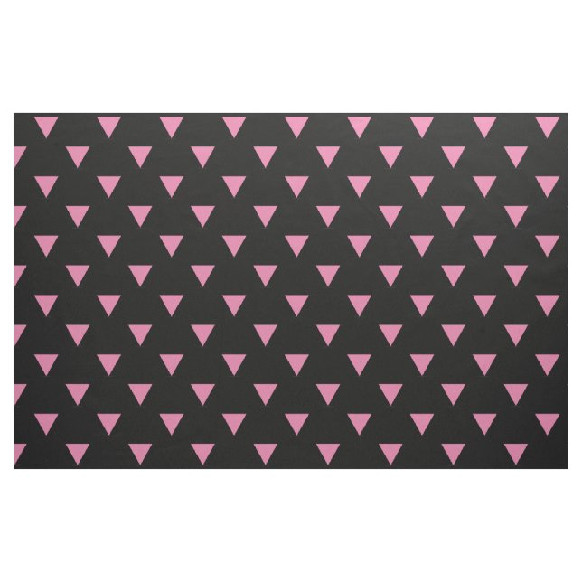 Tecido bandeira do triângulo rosa SlipperyJoe's símbolo r (Jarda)