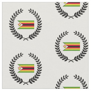 Tecido Bandeira do Zimbabué