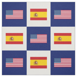 Tecido Bandeira dos Estados Unidos, Bandeira de Espanha e