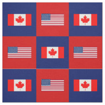 Bandeira dos Estados Unidos, Bandeira do Canadá em