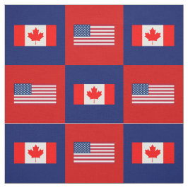 Tecido Bandeira dos Estados Unidos, Bandeira do Canadá em