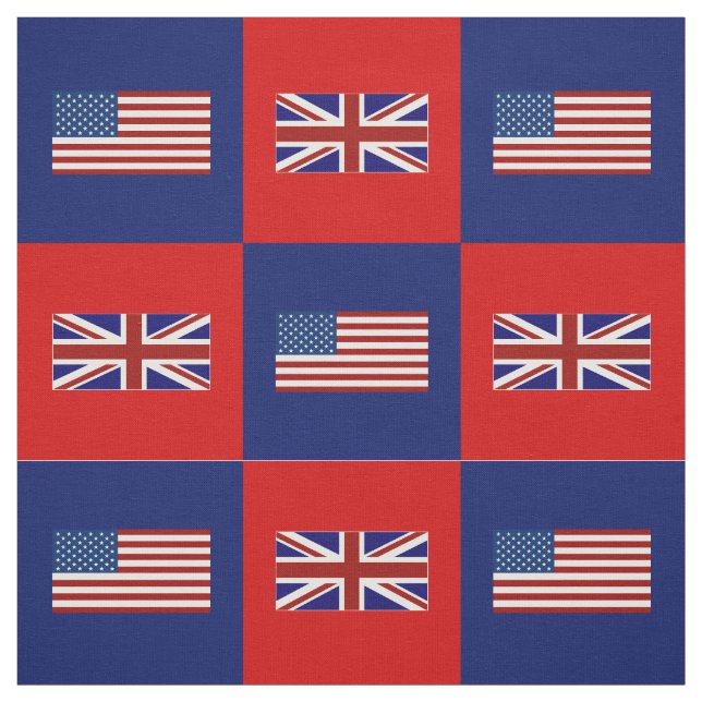Tecido Bandeira dos Estados Unidos, Bandeira do Reino Uni (Modelo)
