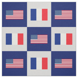 Tecido Bandeira dos Estados Unidos, França Bandeira na Ci