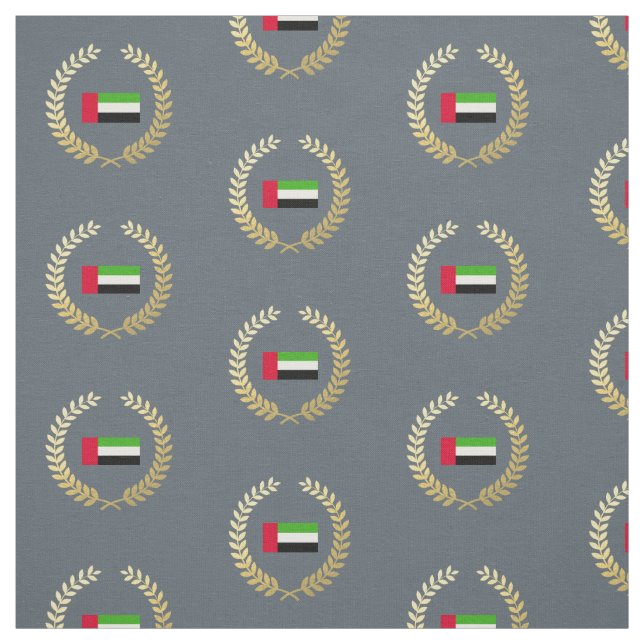Tecido Bandeira dos UAE United Arab Emirates (Modelo)
