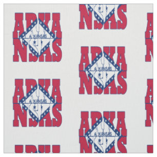Tecido bandeira estadual norte-americana do Arkansas