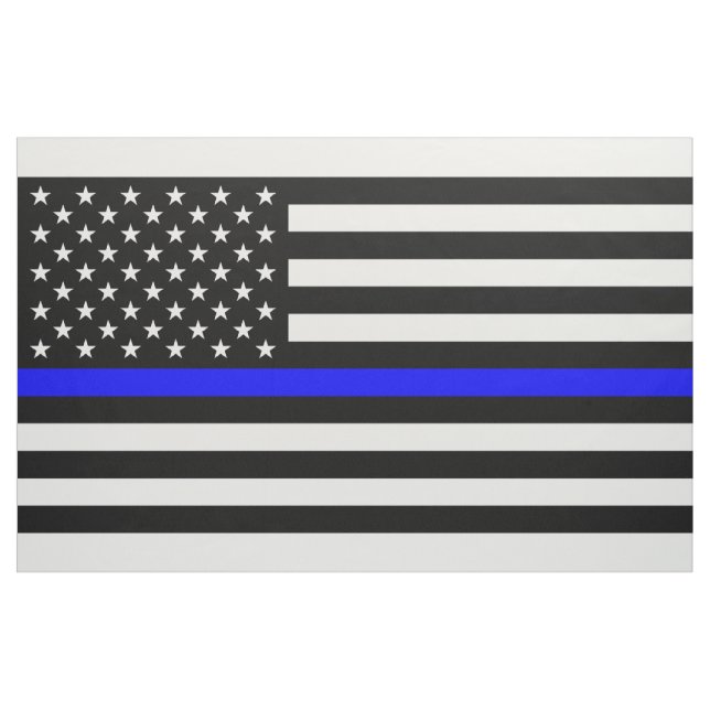 Tecido Bandeira fina do memorial dos agentes da polícia (Jarda)
