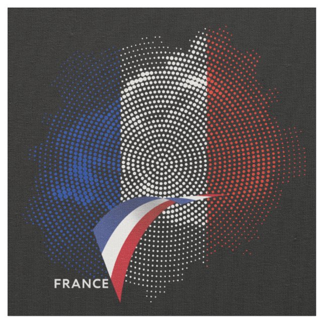 Tecido bandeira francesa (Detalhe)