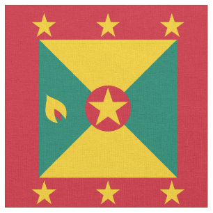 Tecido Bandeira Granada