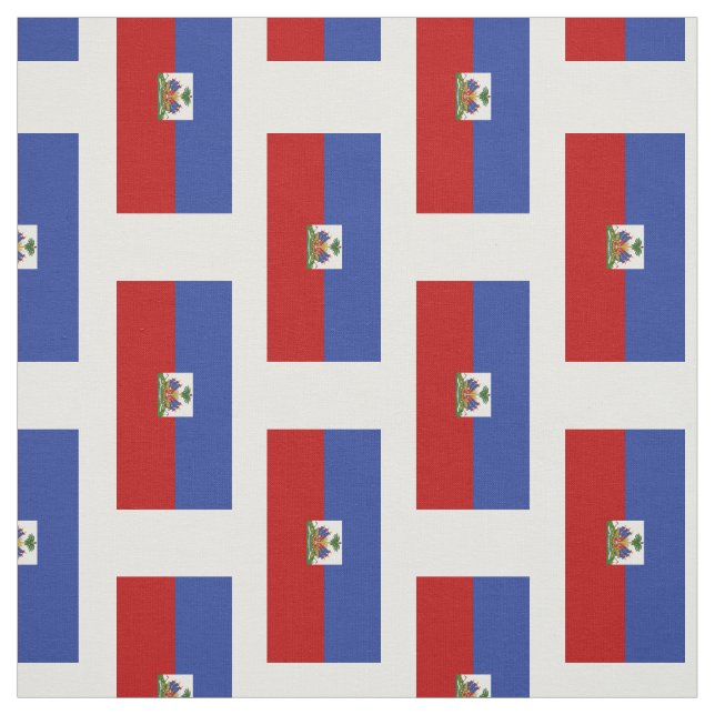 Tecido Bandeira haitiana clássica (Modelo)